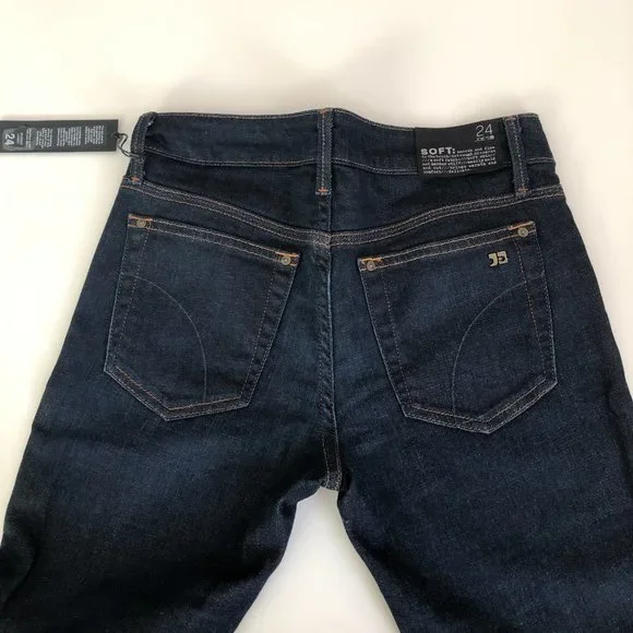 Joe’s Jeans The Visionnaire Skinny Bootcut Size 24 Lainey Dark Wash Stretch NWT! - Picture 7 of 8